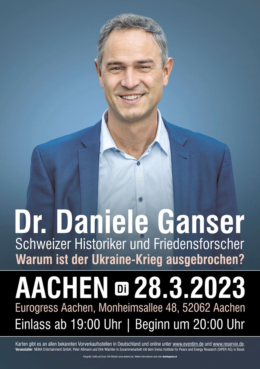 Dr. Daniele Ganser Aachen